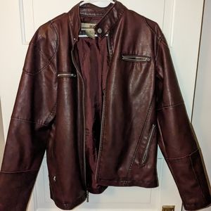 BKE men's leather jacket